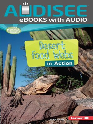 cover image of Desert Food Webs in Action